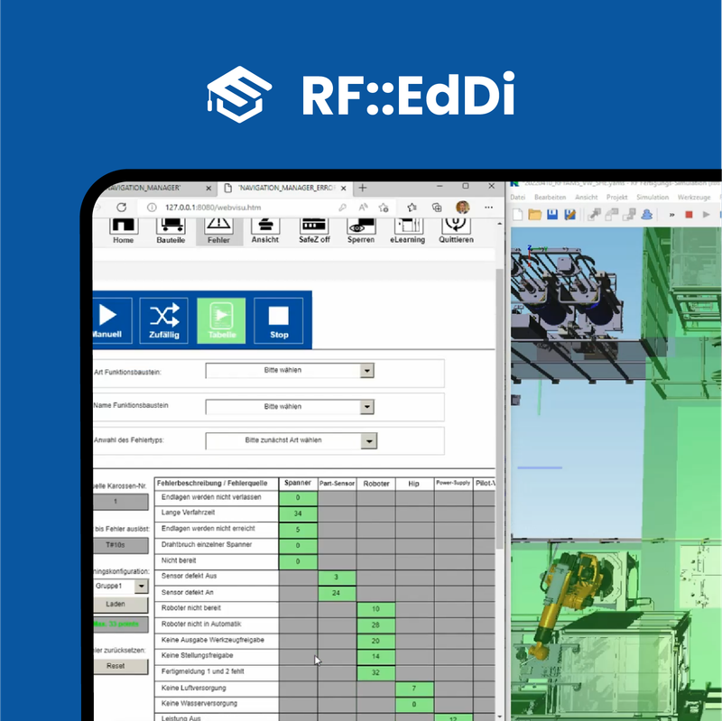 RF::EdDi – Service (Digital Twin Build)