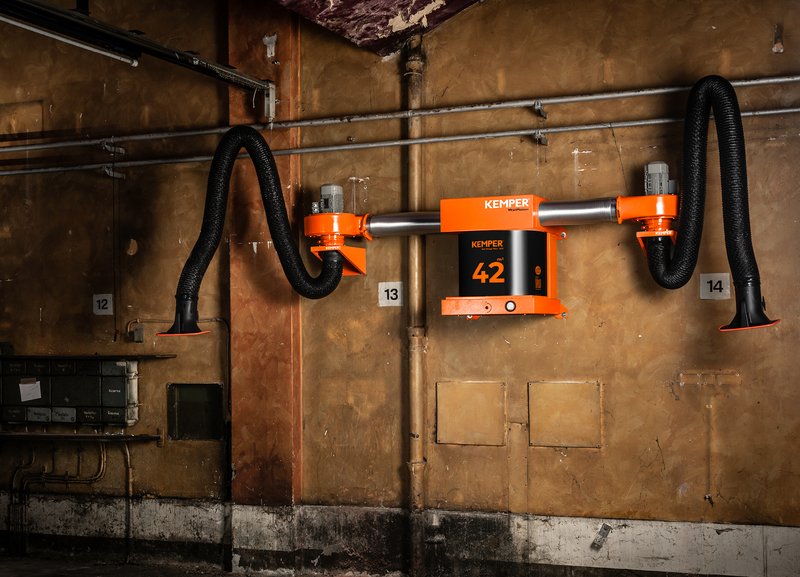 WallMaster Welding Smoke Filter - alternate view